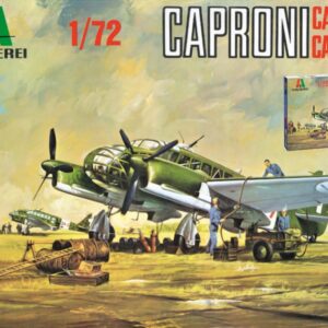 Modellino aerei da costruire model kit di montaggio Italeri  CAPRONI Ca.313314 (VINTAGE LIMITED) KIT 1:72