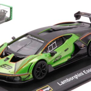 Modellino auto scala 1:32 Burago LAMBORGHINI ESSENZA SCV12 racing modellismo statico
