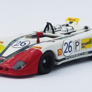 Modellino auto scala 1:43 Best PORSCHE 90802 FLUNDER TARGA FLORIO 1970 LARROUSSE-LINS racing modellismo statico