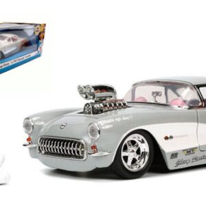 Modellino auto film movie scala 1:24 Jada CHEVROLET CORVETTE 1957 diecast modellismo statico