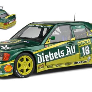Modellino auto scala 1:18 Solido  MERCEDES 190E 16V EVO2 TEAM ZAKSPEED N.18 DTM SEASON 1992 K.THIIM racing modellismo statico