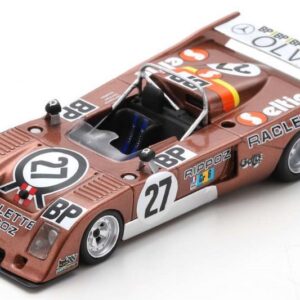 Modellino auto scala 1:43 Spark Model  CHEVRON B36 N.27 LM 1976 F.SERVANIN-L.FERRIER racing modellismo statico
