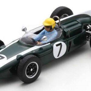 Modellino auto formula 1 F1 scala 1:43 Spark Model COOPER T55 TONY MAGGS 1962 N.7 5th DUTCH GP modellismo statico collezione