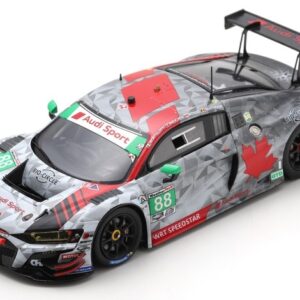 Modellino auto scala 1:43 Spark Model  AUDI R8 GT3 N.88 3rd GTD CLASS 24 H DAYTONA 2020 MORAD-VANTHOOR-INEICHEN racing modellismo statico