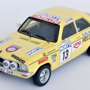 Modellino auto rally scala 1:43 Trofeu  OPEL ASCONA A 1000 LAKES RALLY 1974 KULLANGANDERSSON rallye modellismo statico
