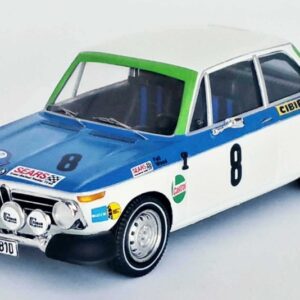 Modellino auto scala 1:43 Trofeu BMW 2002 TI ACROPOLIS RALLY 1972 FALLWOOD rallye modellismo statico