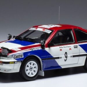 Modellino auto rally scala 1:43 NISSAN 200 SX RALLYE COTE D'IVOIRE 1987 KIRKLAND NIXON rallye modellismo statico