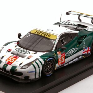 Modellino auto scala 1:43 Looksmart  FERRARI 488 GTE EVO N.55 LMGTE 24H LM 2021 CAMERONPERELGRIFFIN racing modellismo statico