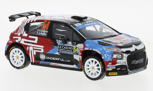 Modellino auto scala 1:43 Ixo CITROEN C3 RALLY MONTE CARLO 2022 rallye modellismo statico