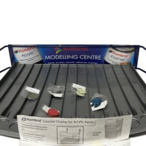Humbrol ESPOSITORE COLORI HUMBROL 7 RIPIANI MODELLISMO STATICO