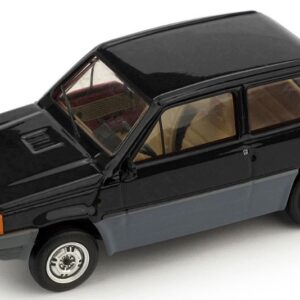 Modellino auto scala 1:43 Brumm FIAT PANDA 45 1980 NERO diecast modellismo statico
