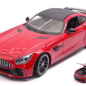 Modellino auto MERCEDES AMG GTR 1:24 1:27 diecast modellismo statico