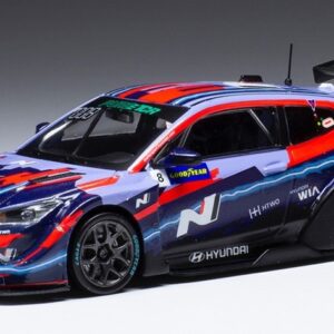 Modellino auto scala 1:43 Ixo HYUNDAI VELOSTER N ETCR racing modellismo statico