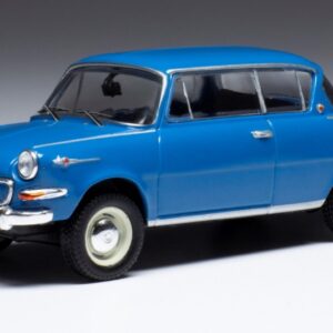 Modellino auto scala 1:43 Ixo SKODA 1000 MBX 1966 BLUE diecast modellismo statico