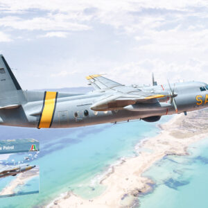 Modellino aerei da costruire model kit di montaggio Italeri  FOKKER F-27 MARITIME PATROL AIRCRAFT KIT 1:72 modellismo statico collezione