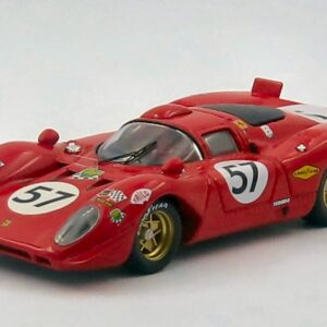 Modellino auto scala 1:43 Best Model  FERRARI 312 P COUPE' N.57 LM 1970 ADAMOWICZ-PARSONS racing modellismo statico