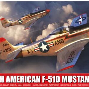 Modellino aereo da montare model kit di montaggio Airfix  NORTH AMERICAN F-51D MUSTANG KIT 1:72 modellismo statico collezione