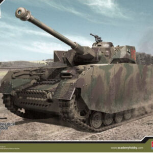 Modellino carri armati TANK model kit di montaggio Academy  GERMAN PZ.KPFW.IV AUSF.H  modellismo statico collezione