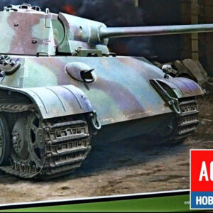 Modellino carri armati TANK model kit di montaggio Academy  PZ.KPFW.V PANTHER G VERSION LAST KIT 1:35 modellismo statico collezione