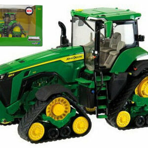 Modellino trattore mezzi agricoli Britains  JOHN DEERE 8RX 410 CINGOLI TRIANGOLARI 1:32 diecast modellismo statico