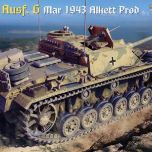 Modellino carri armati TANK model kit di montaggio Miniart  STUG III AUSF. G MAR.1943 ALKETT PROD.KIT 1:35 modellismo statico collezione