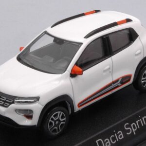 Modellino auto scala 1:43 Norev  DACIA SPRING COMFORT PLUS 2022 KAOLIN WHITE diecast modellismo statico