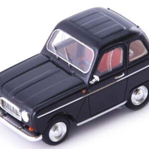 Modellino auto scala 1:43 Autocult  RENAULT 4 BERTIN 1969 BLACK diecast modellismo statico