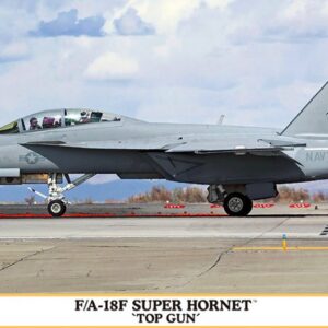 Modellino aerei da costruire model kit di montaggio Hasegawa FA-18F SUPER HORNET TOP GUN KIT 1:72 da combattimento modellismo statico collezione