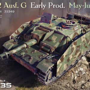 Modellino carri armati TANK model kit di montaggio Miniart  STUH 42 AUSF.G EARLY PROD.MAY-JUNE 1943 KIT 1:35 modellismo statico collezione