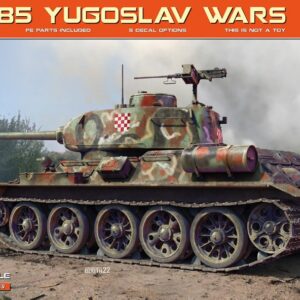 Modellino carri armati TANK model kit di montaggio Miniart  T-3485 YUGOSLAV WARS KIT 1:35 modellismo statico collezione