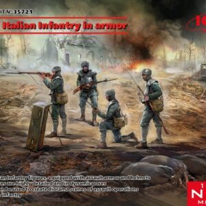 Modellino soldati    WWI ITALIAN INFANTRY IN ARMOR KIT 1:35 modellismo statico collezione