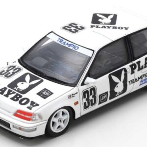 Modellino auto scala 1:43 Spark Model  HONDA CIVIC EF9 N.33 AJTCC AUTOPOLIS 1991 Y.MURAMATSU-T.HARA racing modellismo statico