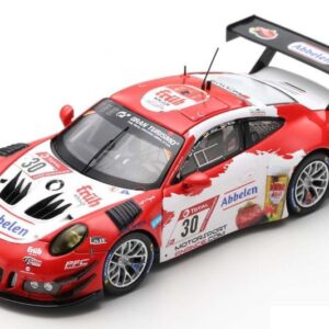 Modellino auto scala 1:43 Spark Model PORSCHE 911 GT3 N.30 24 H NURB.2019 MULLER-RENAUER-PREINING-ABB. racing modellismo statico