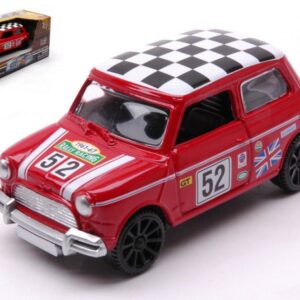Modellino auto scala 1:43 MORRIS MINI COOPER GT RACING RED racing modellismo statico