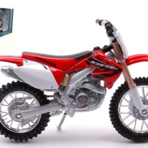 Modellino moto scala 1:18 Burago  HONDA CRF 450R motor bike diecast modelllismo