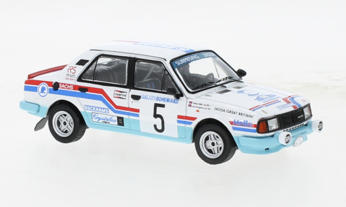 Modellino auto rally scala 1:43 Ixo Model SKODA 130 rallye modellismo statico