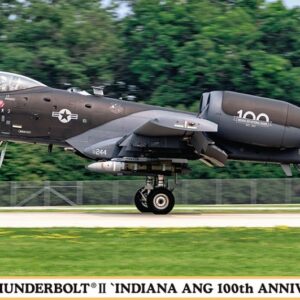 Modellino aerei da costruire combattimento model kit di montaggio Hasegawa A10C THUNDERBOLT II INDIANA ANG 100th KIT 1:72 modellismo statico collezione