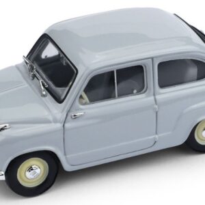 Modellino auto scala 1:43 Brumm  FIAT 600 1a SERIE 1955 GRIGIO PERLA diecast modellismo statico