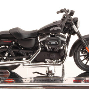 Modellino moto scala 1:18 Maisto HARLEY DAVIDSON 2014 SPORTSTER IRON 883 modellismo statico collezione