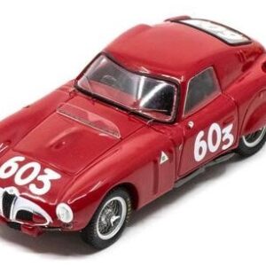 Modellino auto scala 1:43 Spark ALFA ROMEO 6C 3000CM MILLE MIGLIA 1953 racing modellismo statico