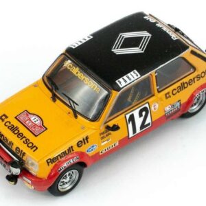 Modellino auto rally scala 1:43 Spark Model  RENAULT 5 GR.2 N.12 3rd MONTE CARLO 1978 G.FREQUELIN-J.DELAVAL modellismo statico collezione