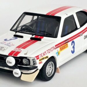 Modellino auto rally scala 1:43 Trofeu  TOYOTA COROLLA LEVIN N.3 ACROPOLIS RALLY 1975 WARMBOLDDAVENPORT modellismo statico collezione