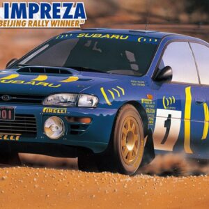 Modellino auto kit di montaggio da montare Hasegawa  SUBARU IMPREZA HONG KONG-BEIJING RALLY 1994 KIT 1:24 modellismo statico collezione