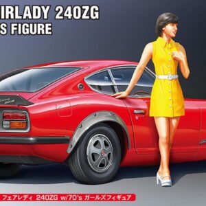 Modellino auto kit di montaggio Hasegawa NISSAN FAIRLADY 240ZG W70 1:24 modellismo statico collezione
