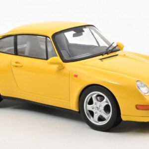 Modellino auto scala 1:18 Norev PORSCHE 911 CARRERA YELLOW diecast modellismo statico