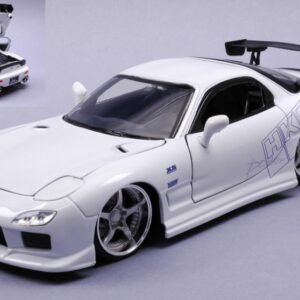 Modellino auto scala 1:24 Jada Toys MAZDA RX-7 modellismo statico collezione
