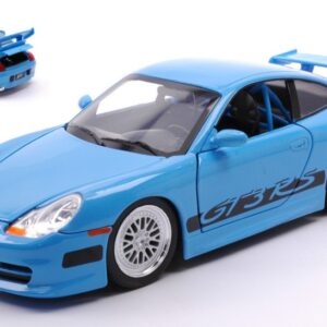 Modellino auto scala 1:24 Jada BRIAN'S PORSCHE 996 GT3 RS modellismo statico collezione