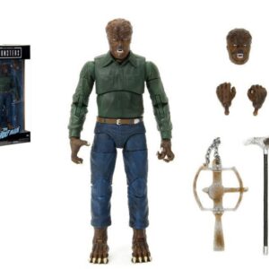 Modellino Jada Toys  MONSTERS THE WOLFMAN FIGURE METALS SERIES cm 15 modellismo statico collezione
