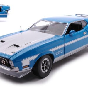 Modellino auto scala 1:18 SunStar FORD MUSTANG BOSS 351 GRABBER 1971 diecast modellismo statico