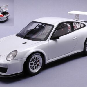 Modellino auto scala 1:18 Welly  PORSCHE 911 GT3 CUP STREET VERSION WHITE diecast modellismo statico